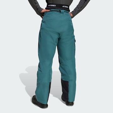 ADIDAS TERREX Loosefit Sportbroek 'Xploric 2' in Groen