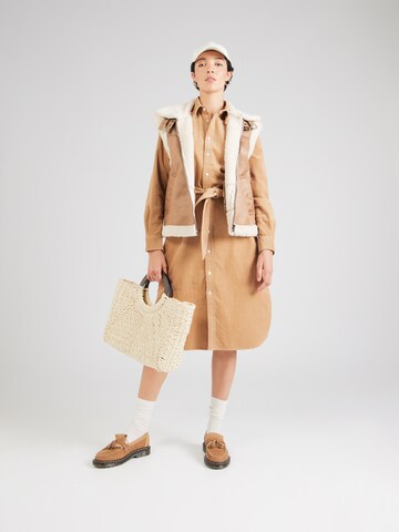 Polo Ralph Lauren Blousejurk in Beige