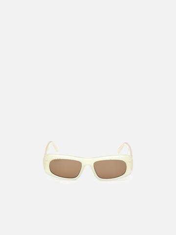 MAX&Co. Zonnebril 'Max &co MO0142 Shiny blue 53/17/140 Women Sunglasses' in Geel
