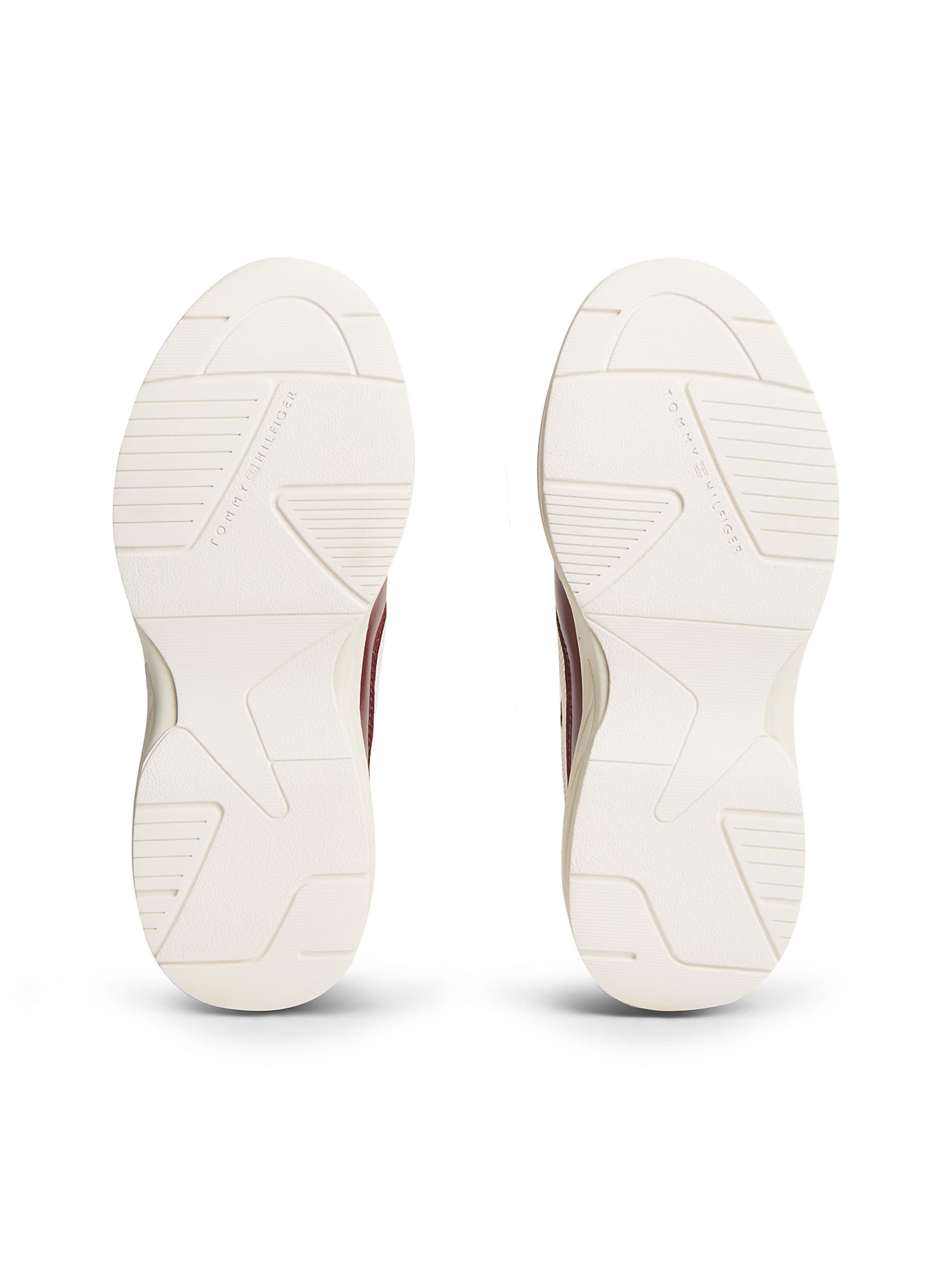 Baskets basses TOMMY HILFIGER en rouge