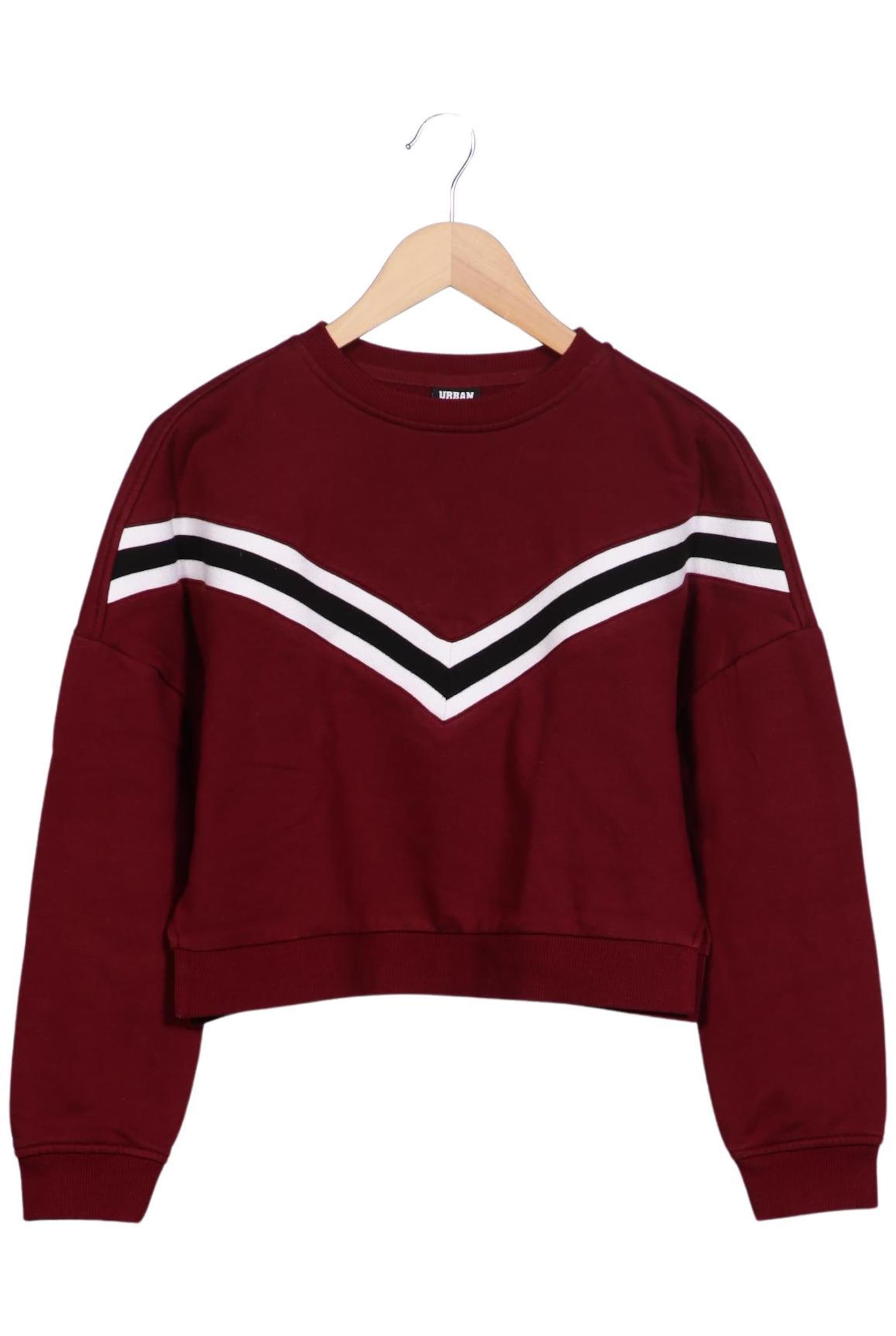 Urban Classics Sweatshirt & Zip-Up Hoodie in S in Red: front