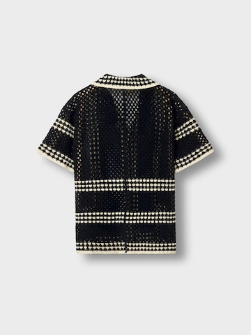 Burocs Comfort Fit Hemd‌‌‌‌‌ in Schwarz