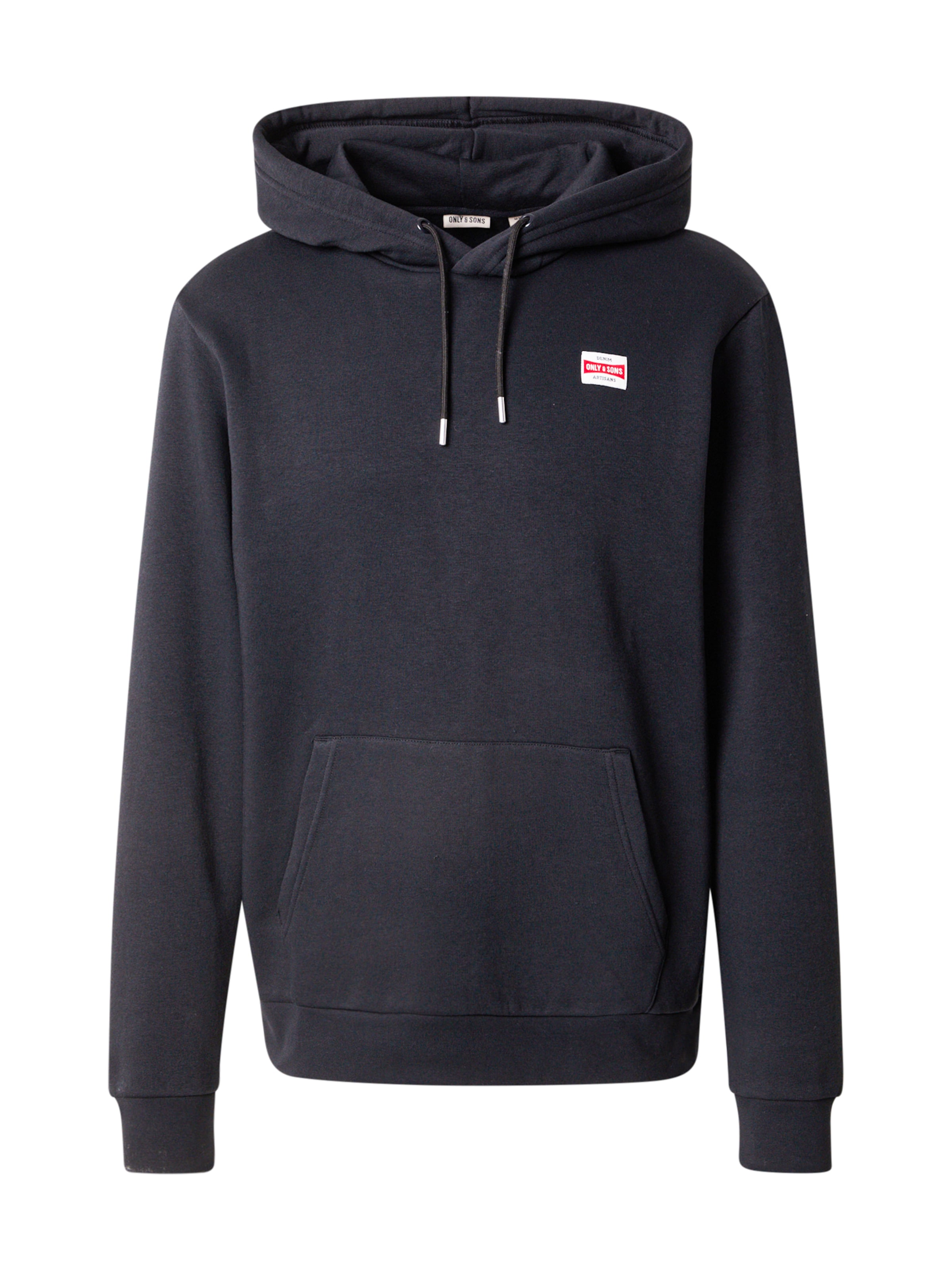 Only & Sons Mikina 'ONSDawson' - Čierna: predná strana