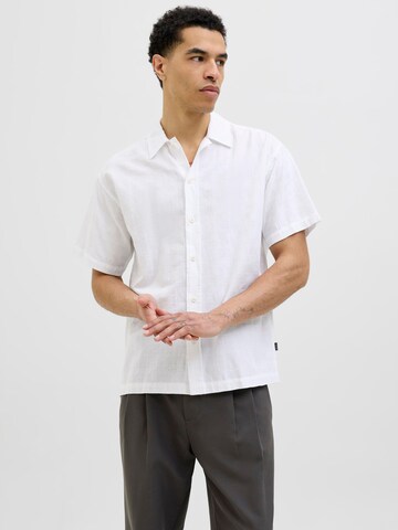 JACK & JONES Regular fit Overhemd in Wit: voorkant