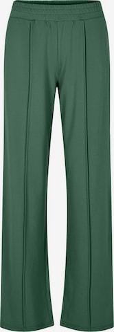 PIECES Broek in Groen: voorkant