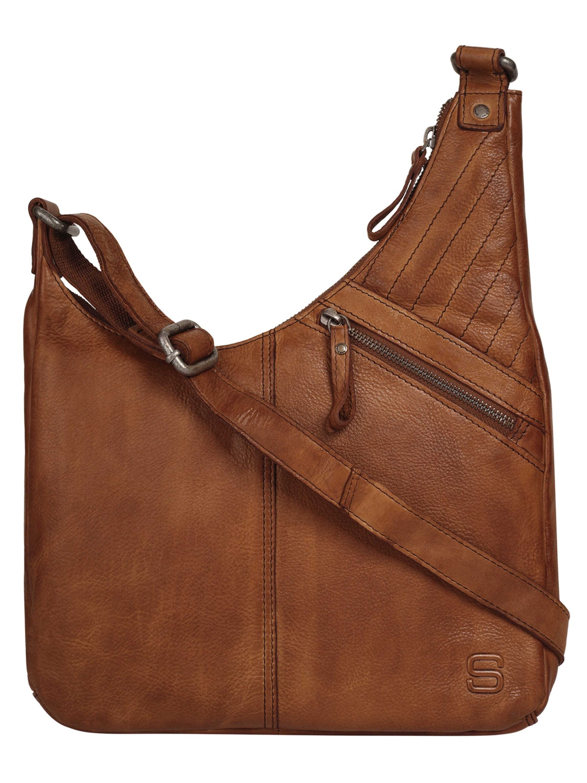 Spikes & Sparrow Umhängetasche‌‌‌‌‌‌‌‌ in Braun: Vorderseite