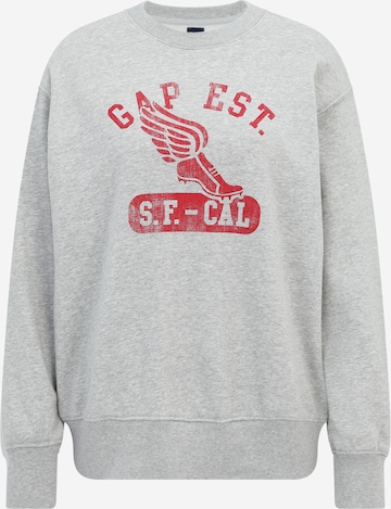 Gap Petite Свитшот в Серый: спереди