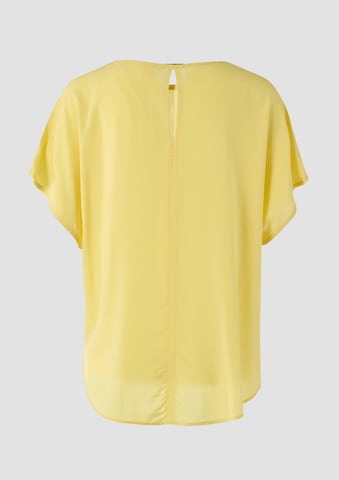 QS Blus i gul