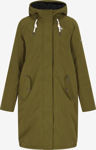 Schmuddelwedda Talviparka värissä vihreä: etupuoli