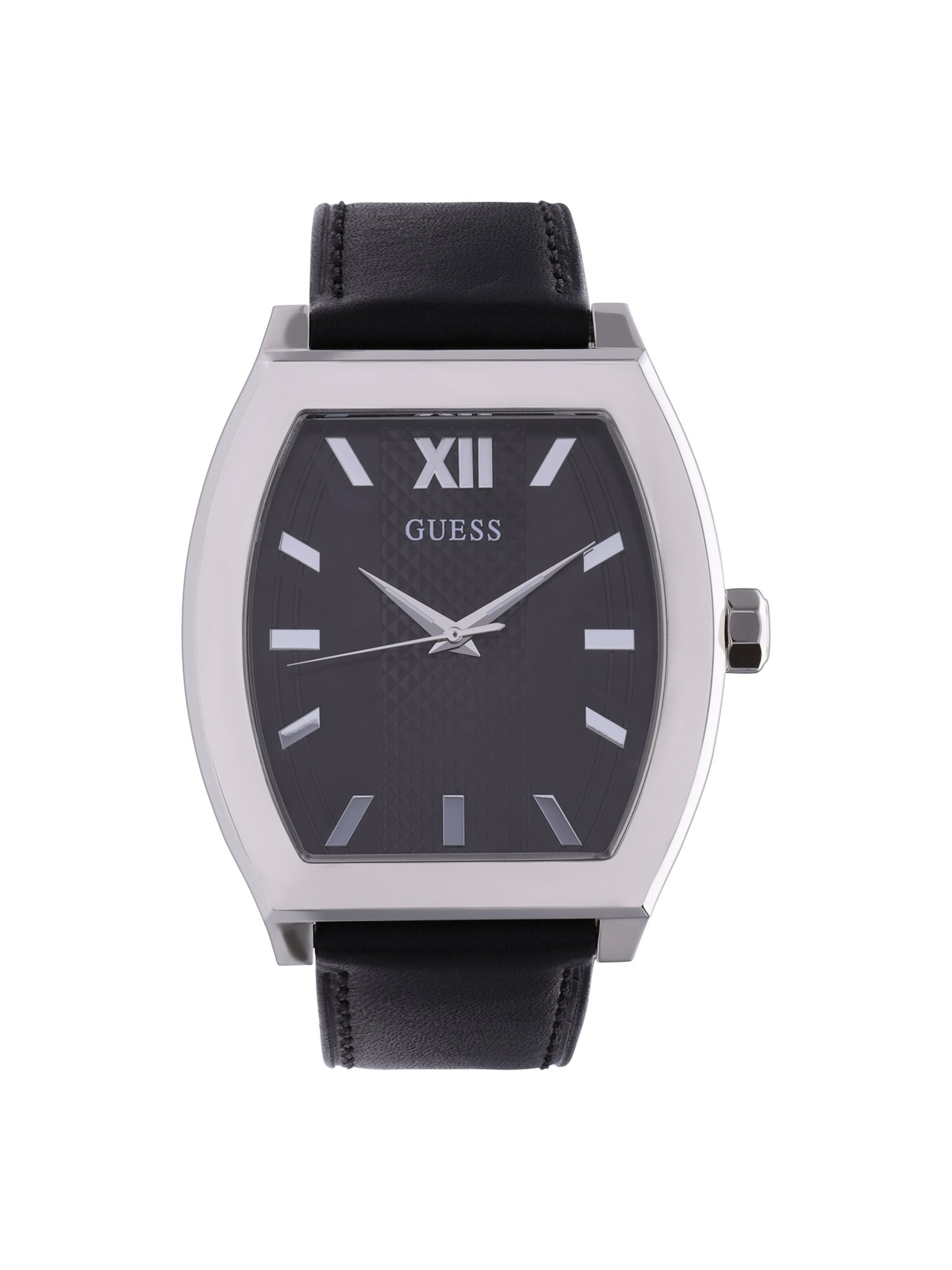 GUESS Analog watch 'Design' in Black: front