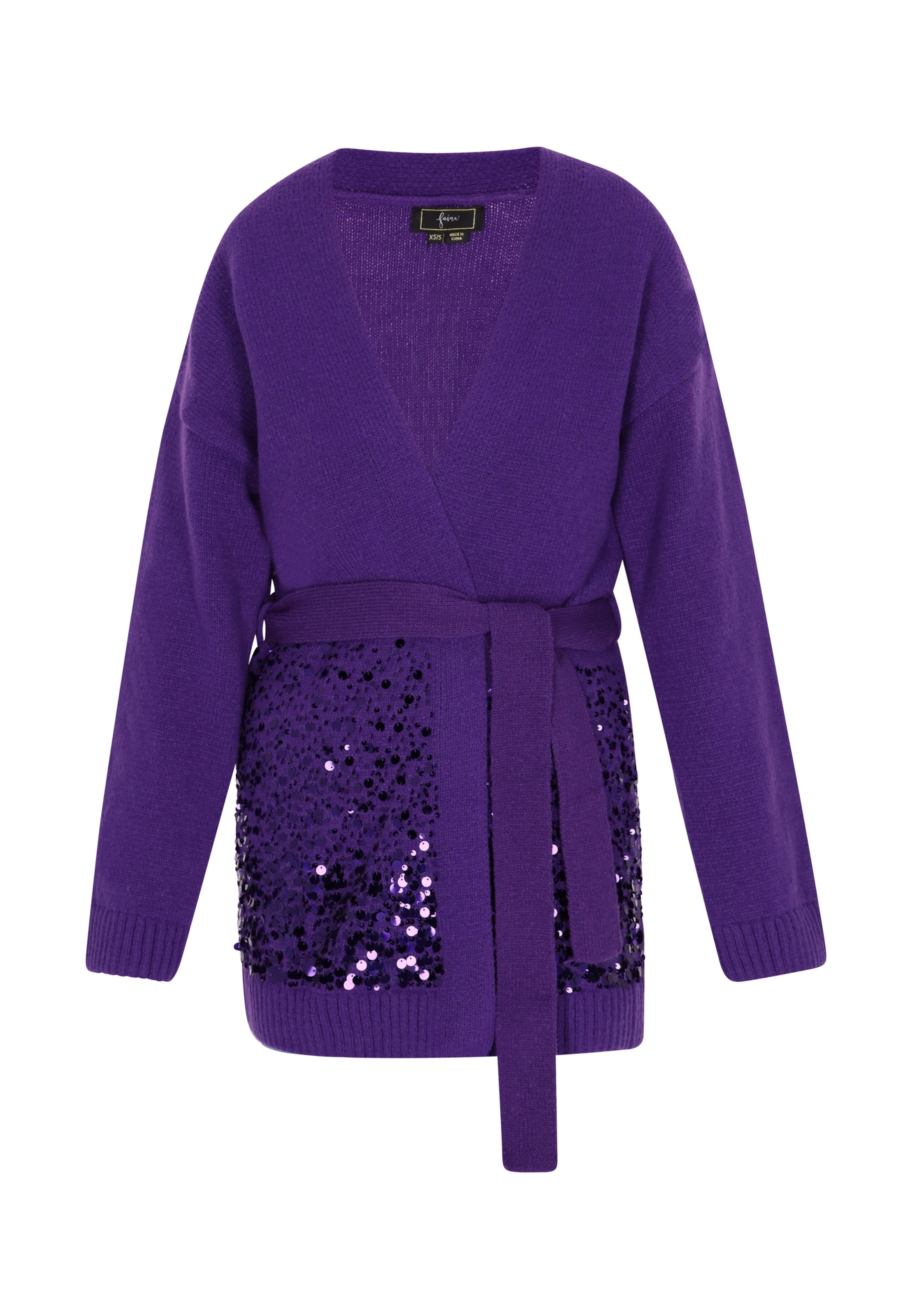 faina Kampsun, värv lilla: eest vaates