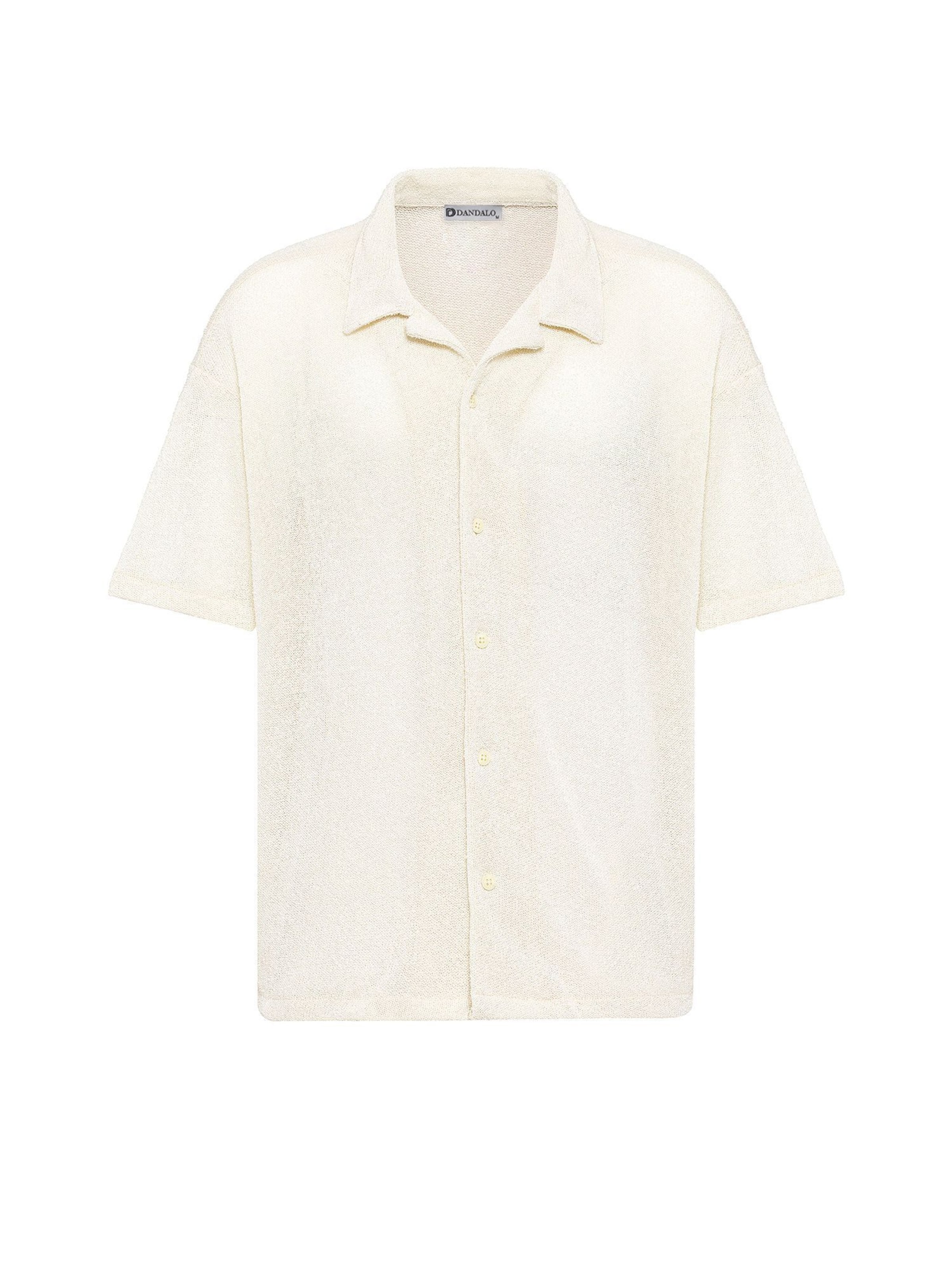 Dandalo Comfort Fit Πουκάμισο σε μπεζ: μπροστά