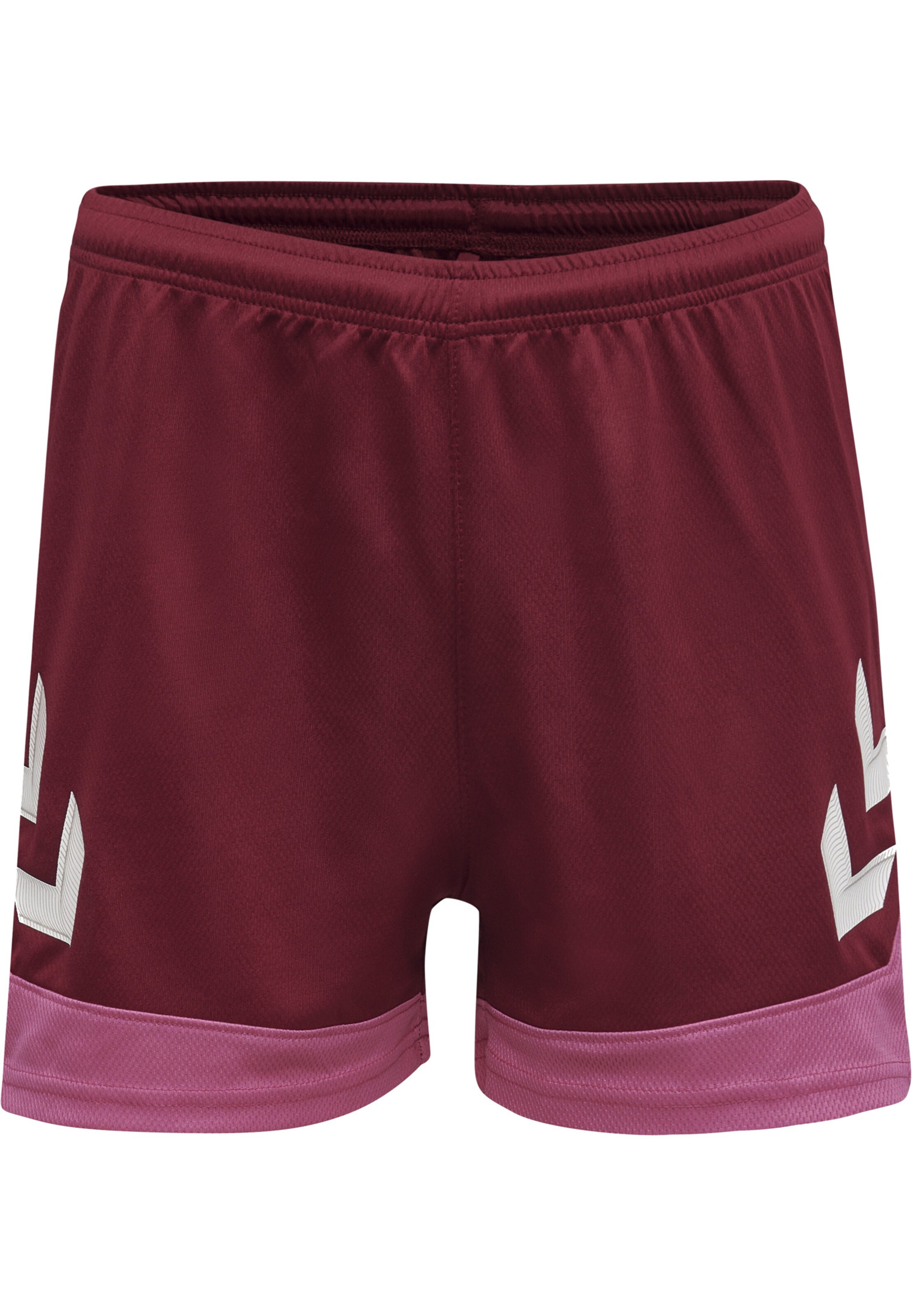 regular Pantaloni sportivi di Hummel in rosso: frontale