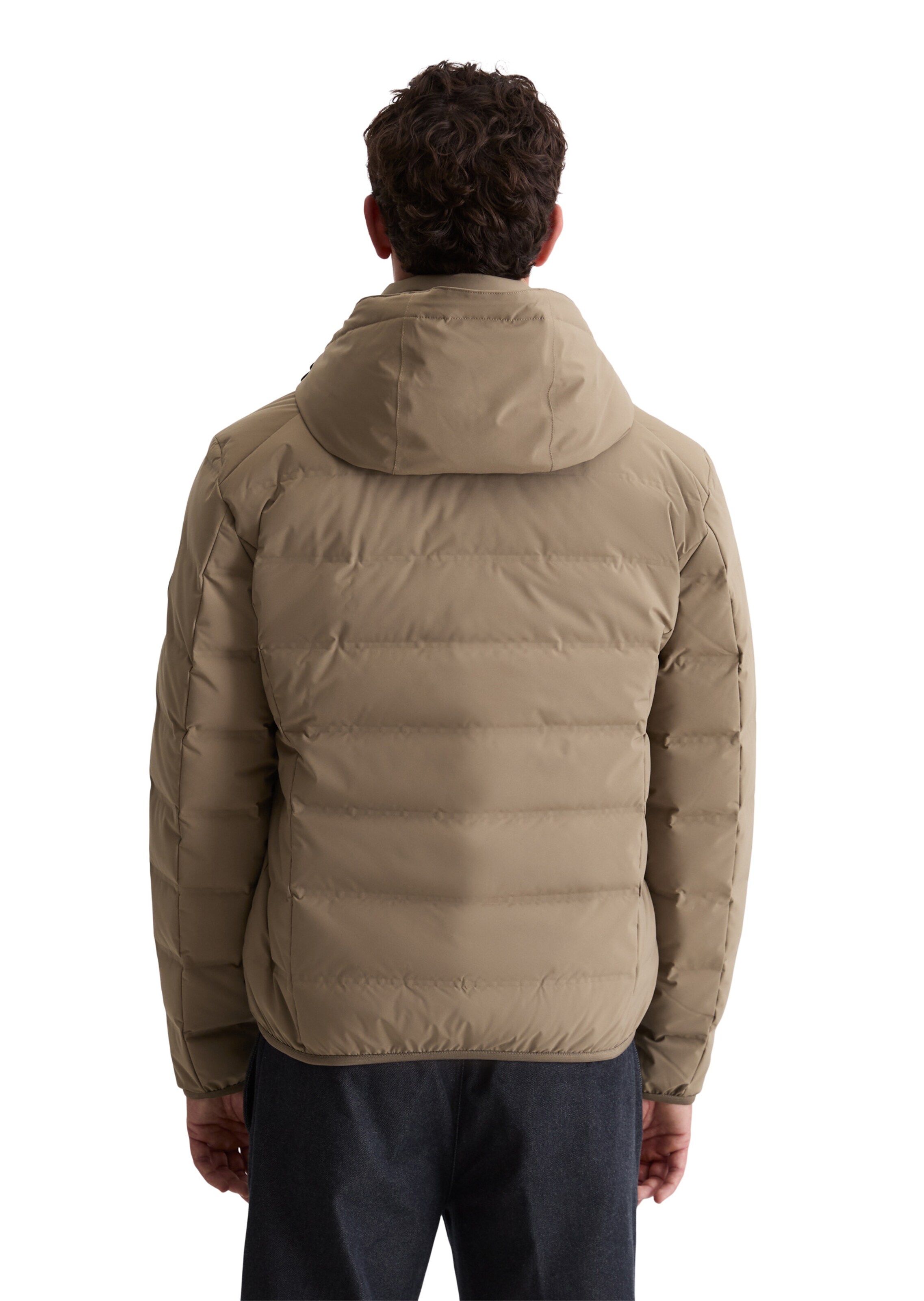 Marc O'Polo Funktionsjacke 'MOP x Function' in Braun