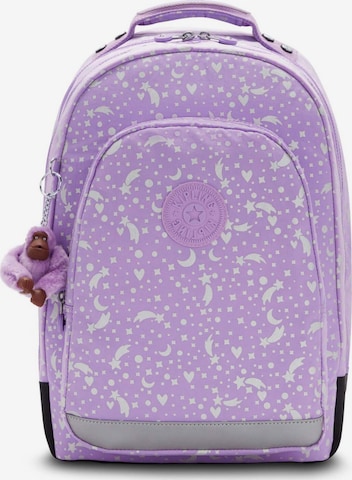 KIPLING Ryggsäck 'Class Room' i lila: framsida