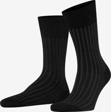 FALKE Socks in Black: front