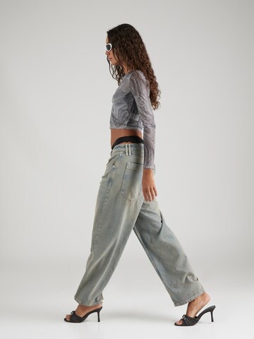 Wide leg Jeans 'Jaya' de la BDG Urban Outfitters pe albastru