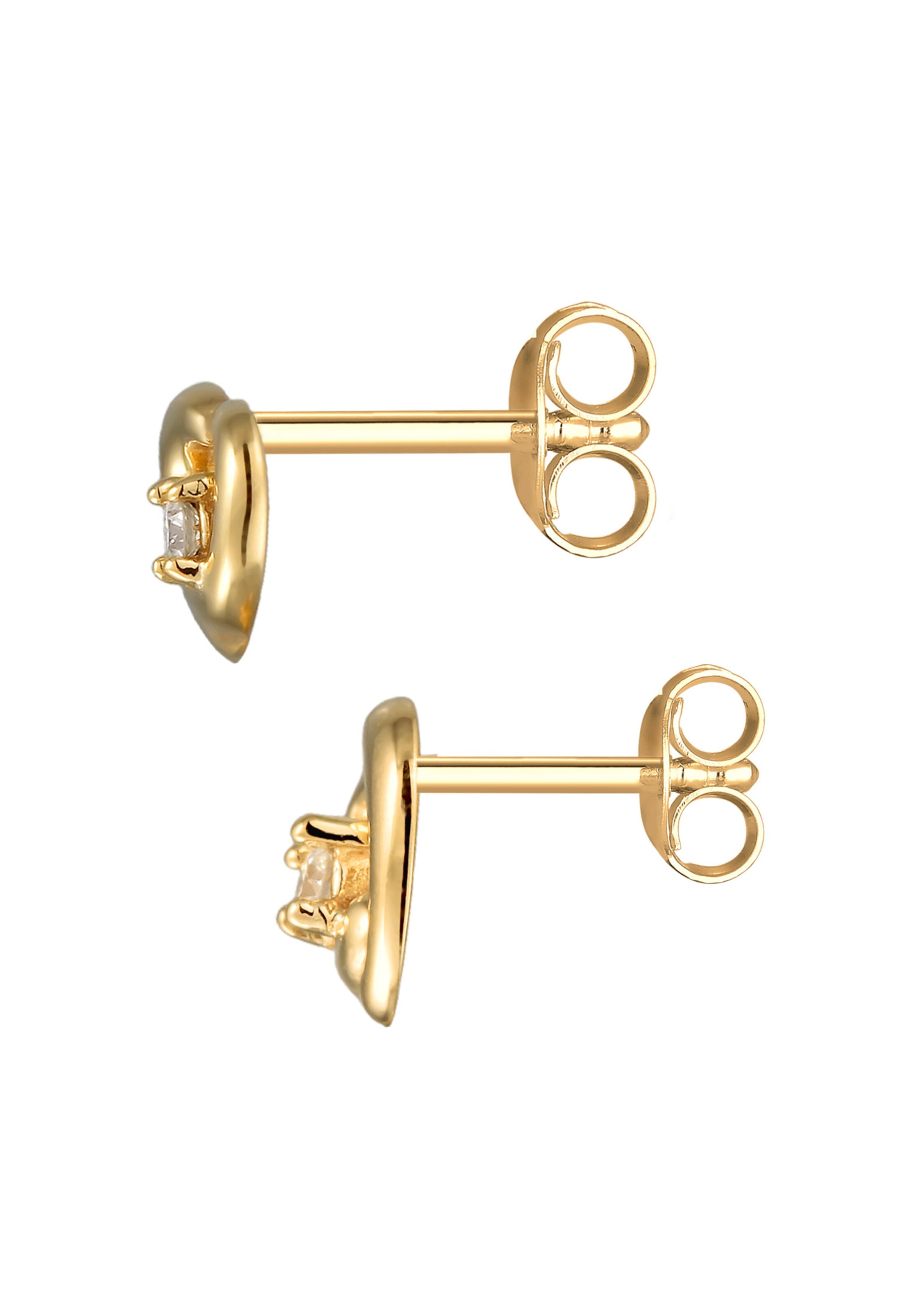 Elli DIAMONDS Oorbellen in Goud