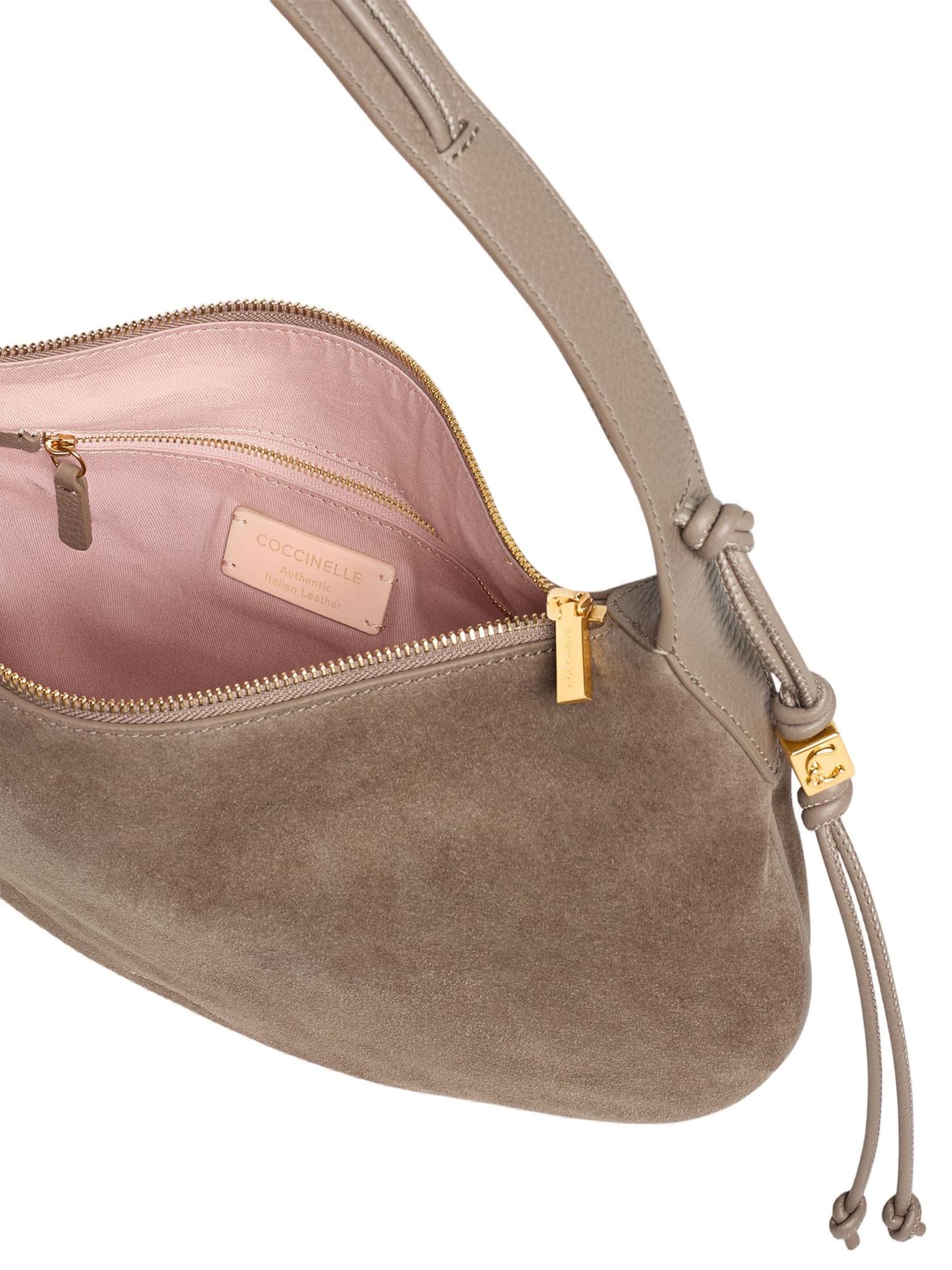 Coccinelle Schultertasche 'Thess 2'‌‌‌‌ in Grau