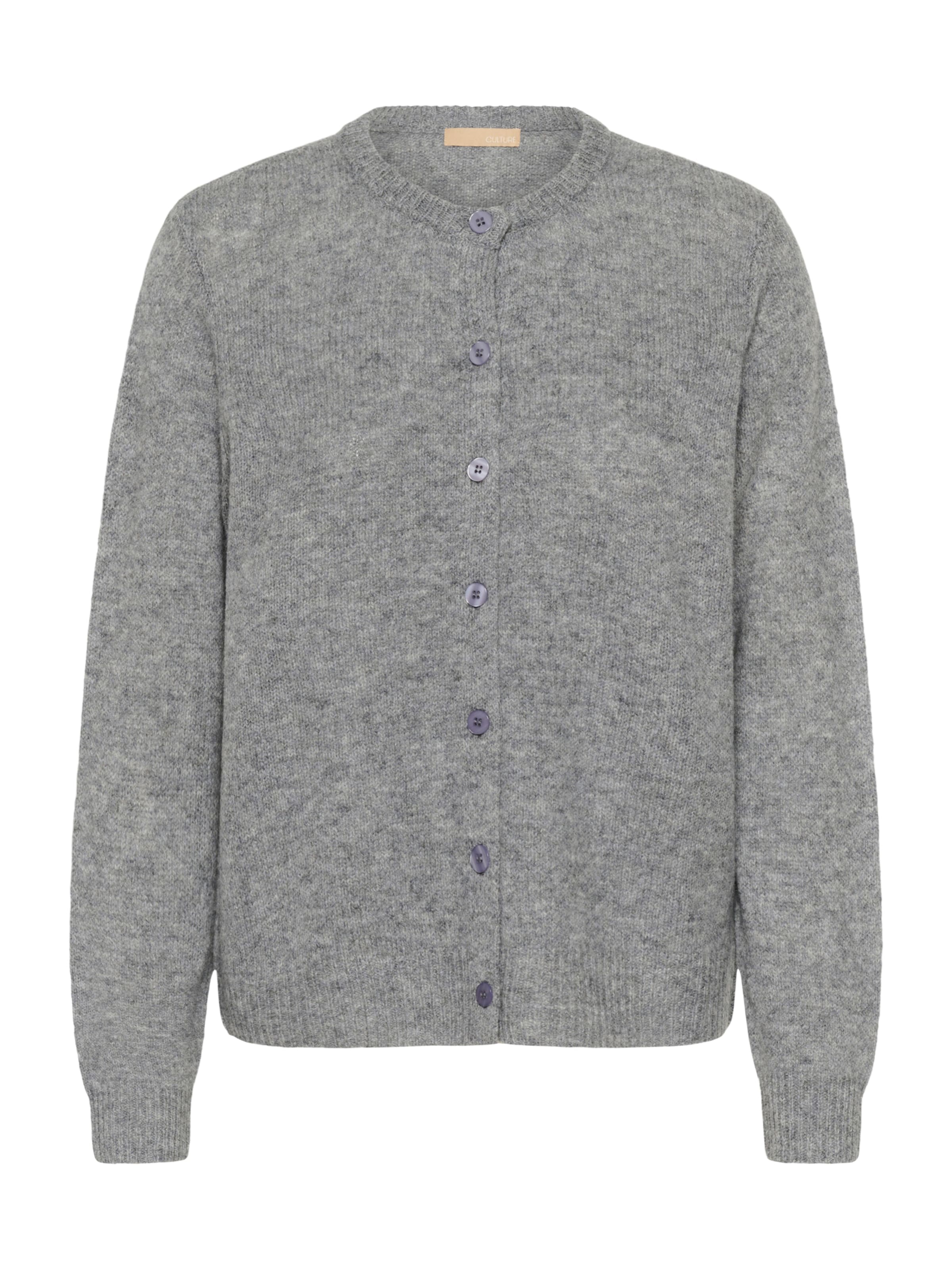 Cardigan 'Katrina' CULTURE en gris : devant