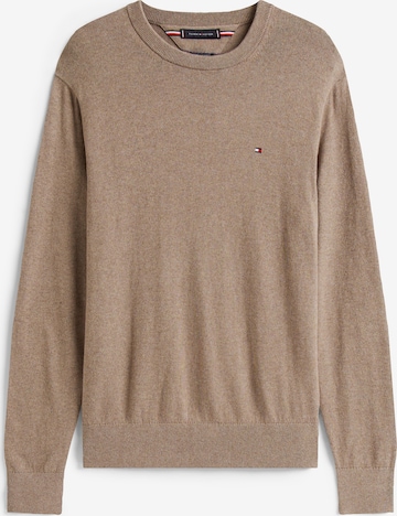 Pull-over TOMMY HILFIGER en marron : devant