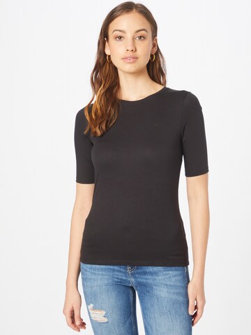 Calvin Klein - Camiseta en negro: frente