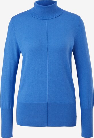 comma casual identity Pullover in Blau: predná strana