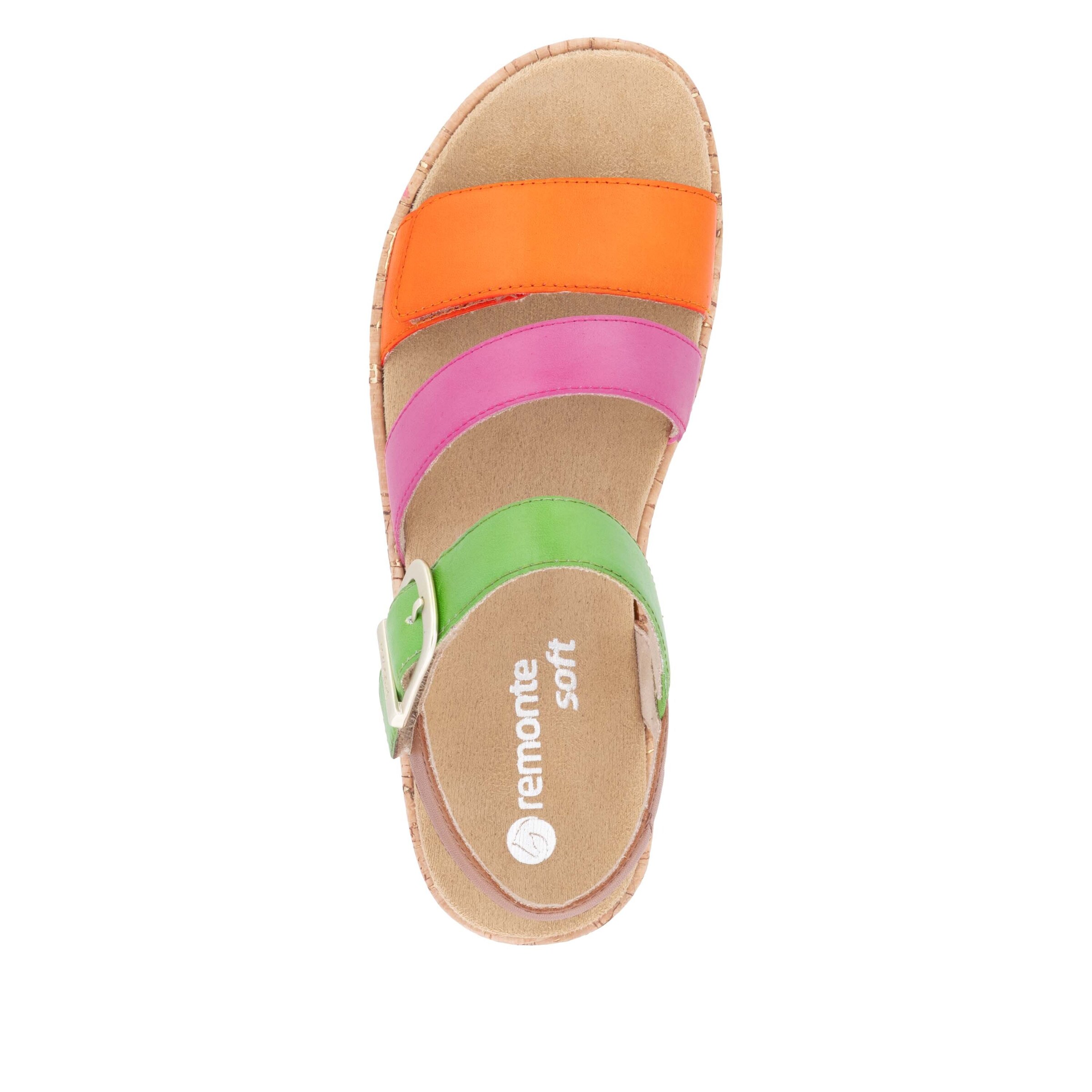 Sandales REMONTE en mélange de couleurs