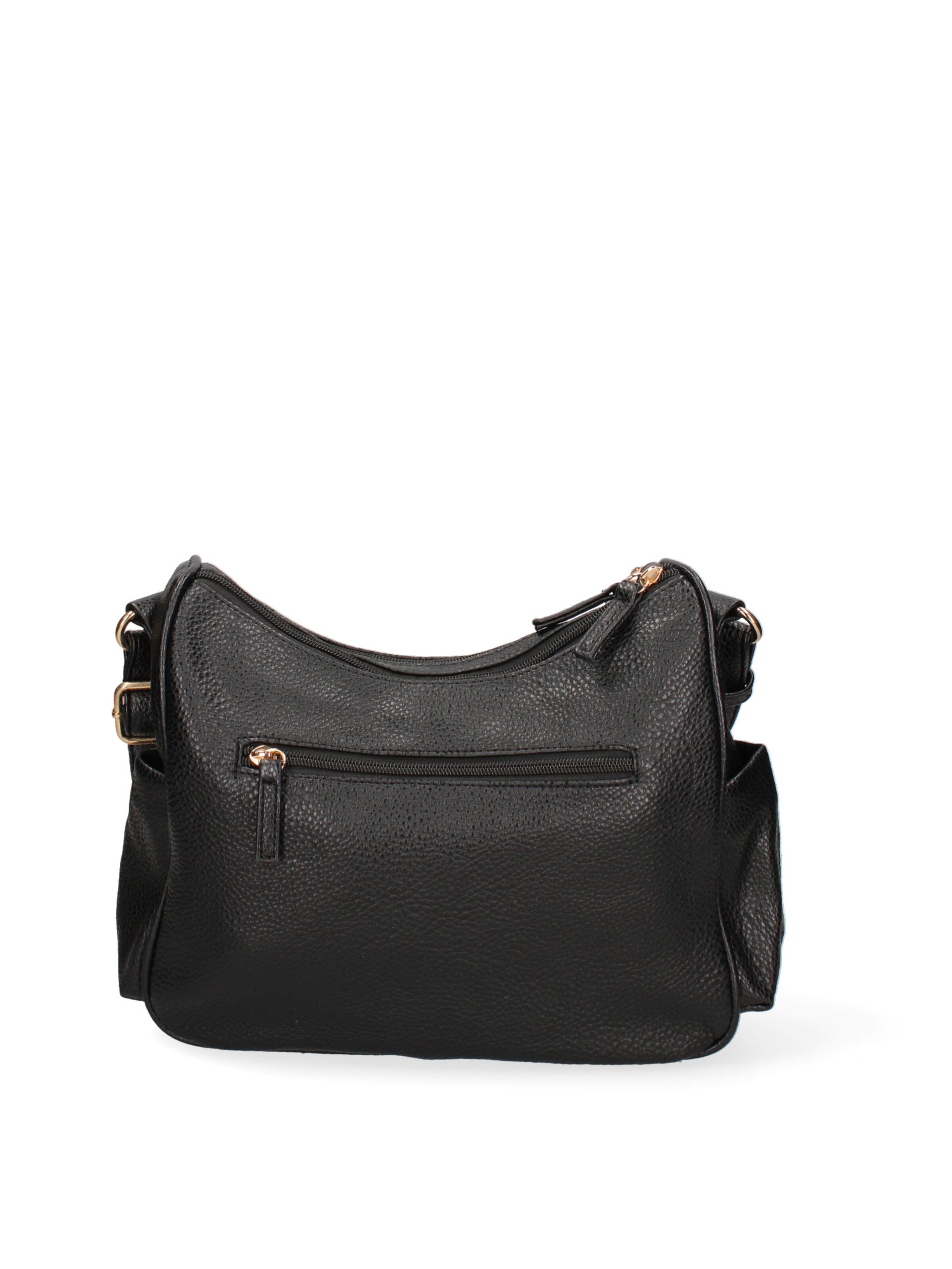 Borsa a tracolla 'Borsa a Tracolla Donna B Cavalli Ecopelle Zip Tasche Multiple 28x24cm' di B. Cavalli in nero