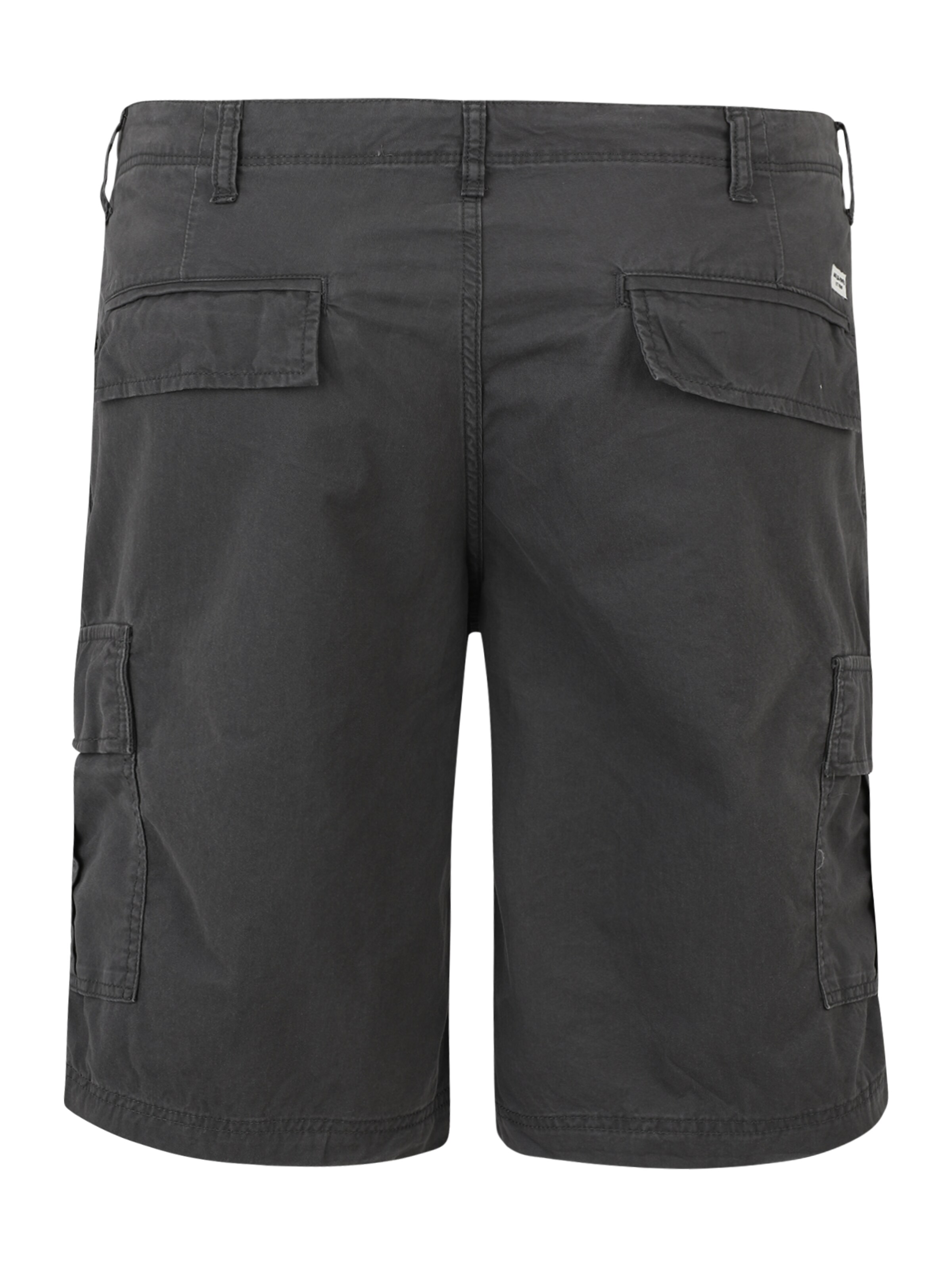 Jack & Jones Plus regular Cargobukser 'COLE CAMPAIGN' i grå