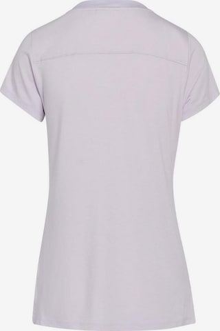 ESSENZA Pajama Shirt 'Luyza' in Purple