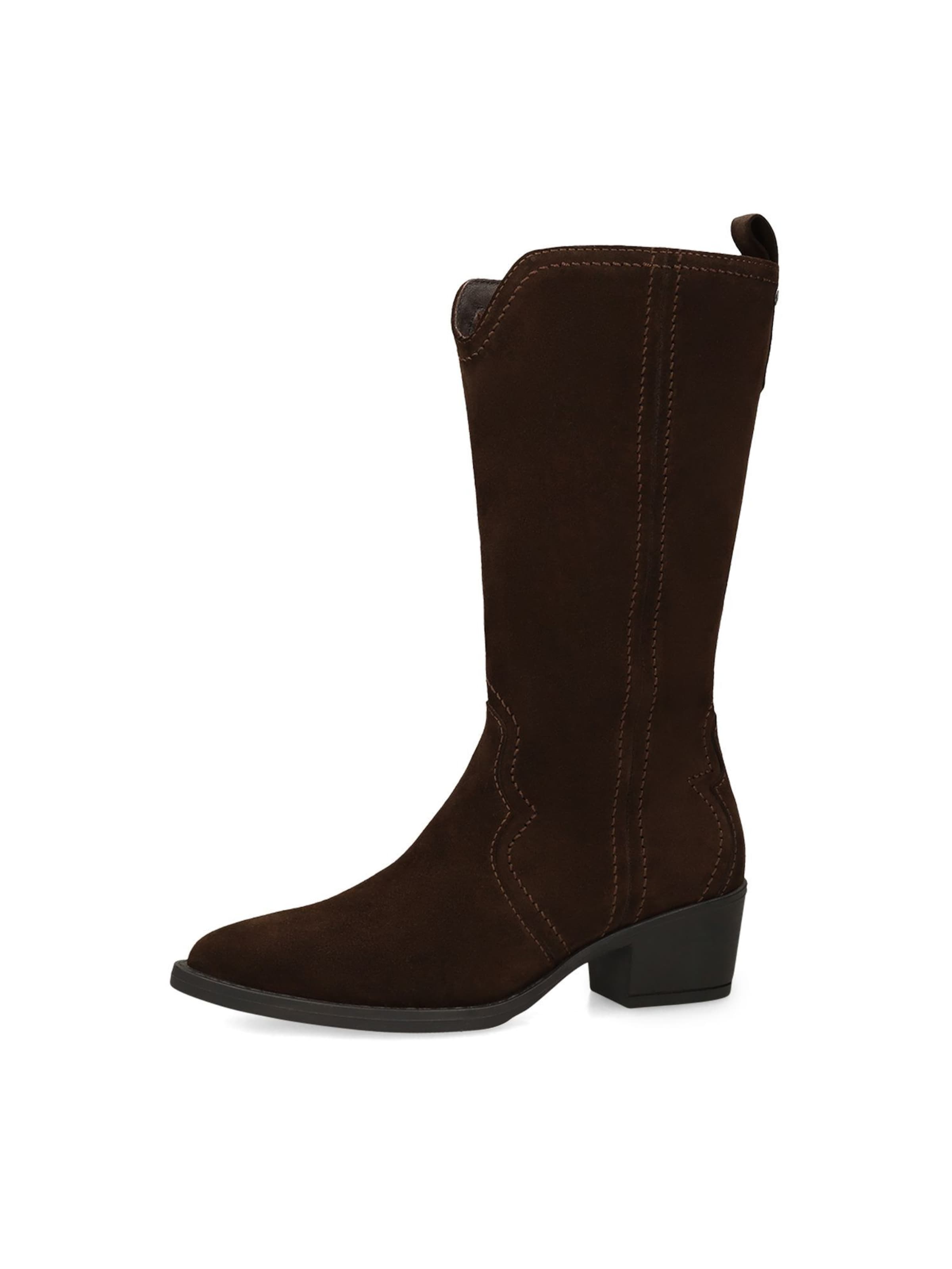Bottes no stress en marron : devant