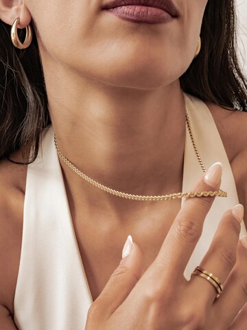 Collana 'Twist Link' di Hey Happiness in oro: frontale