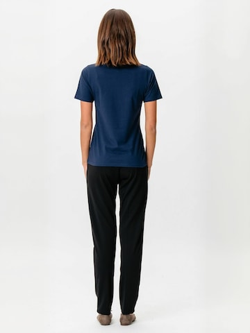 TEESHOPPEN - Top ' Basic ' em azul