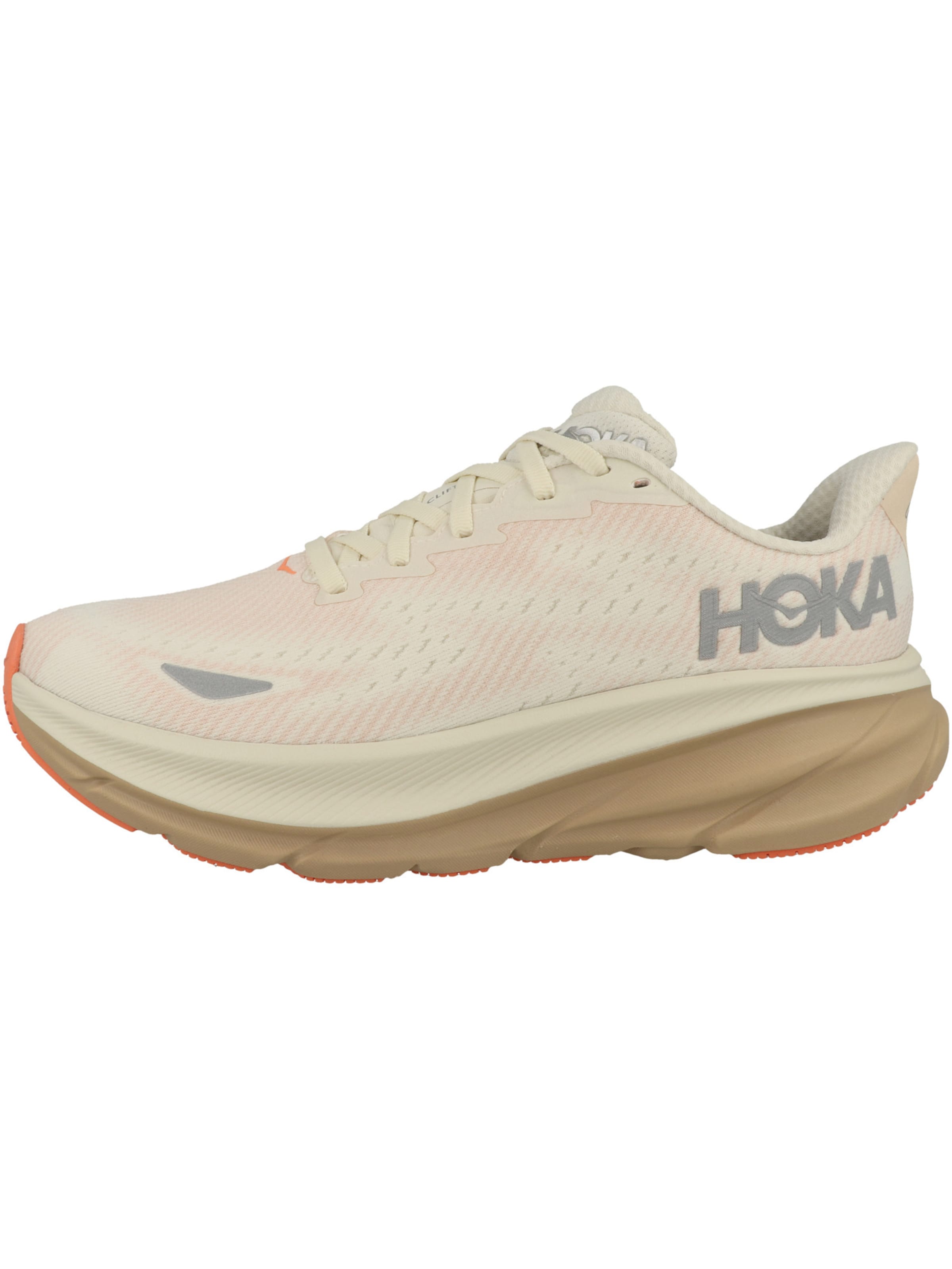 HOKA Loopschoen 'Clifton 9' in Beige