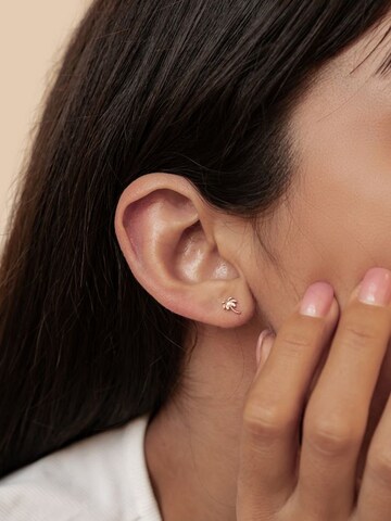 Hey Happiness - Pendientes 'Palm Tree' en oro