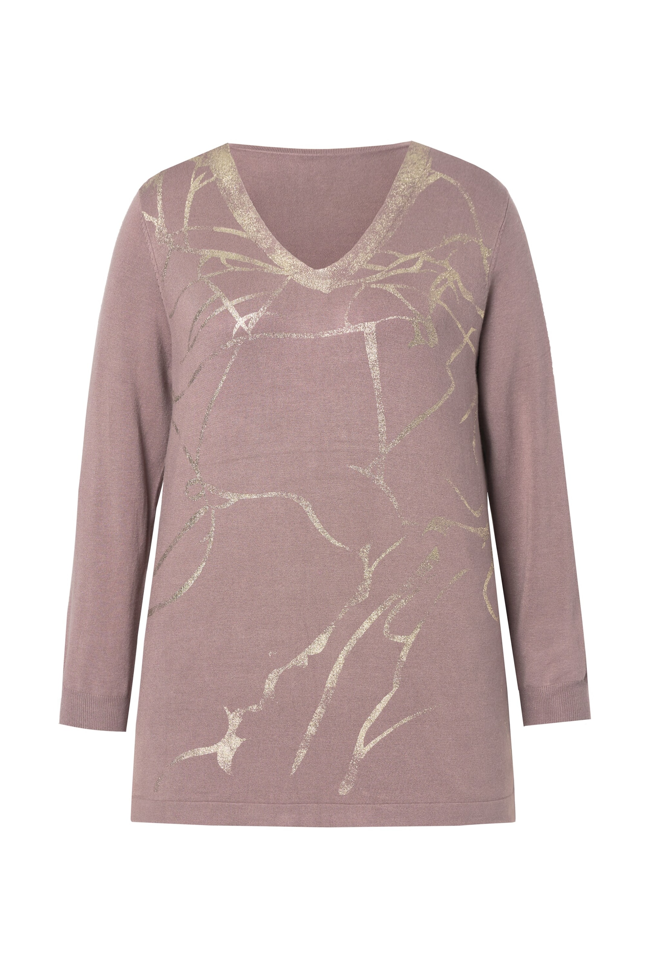 MIAMODA Pullover in gold / pink, Produktansicht