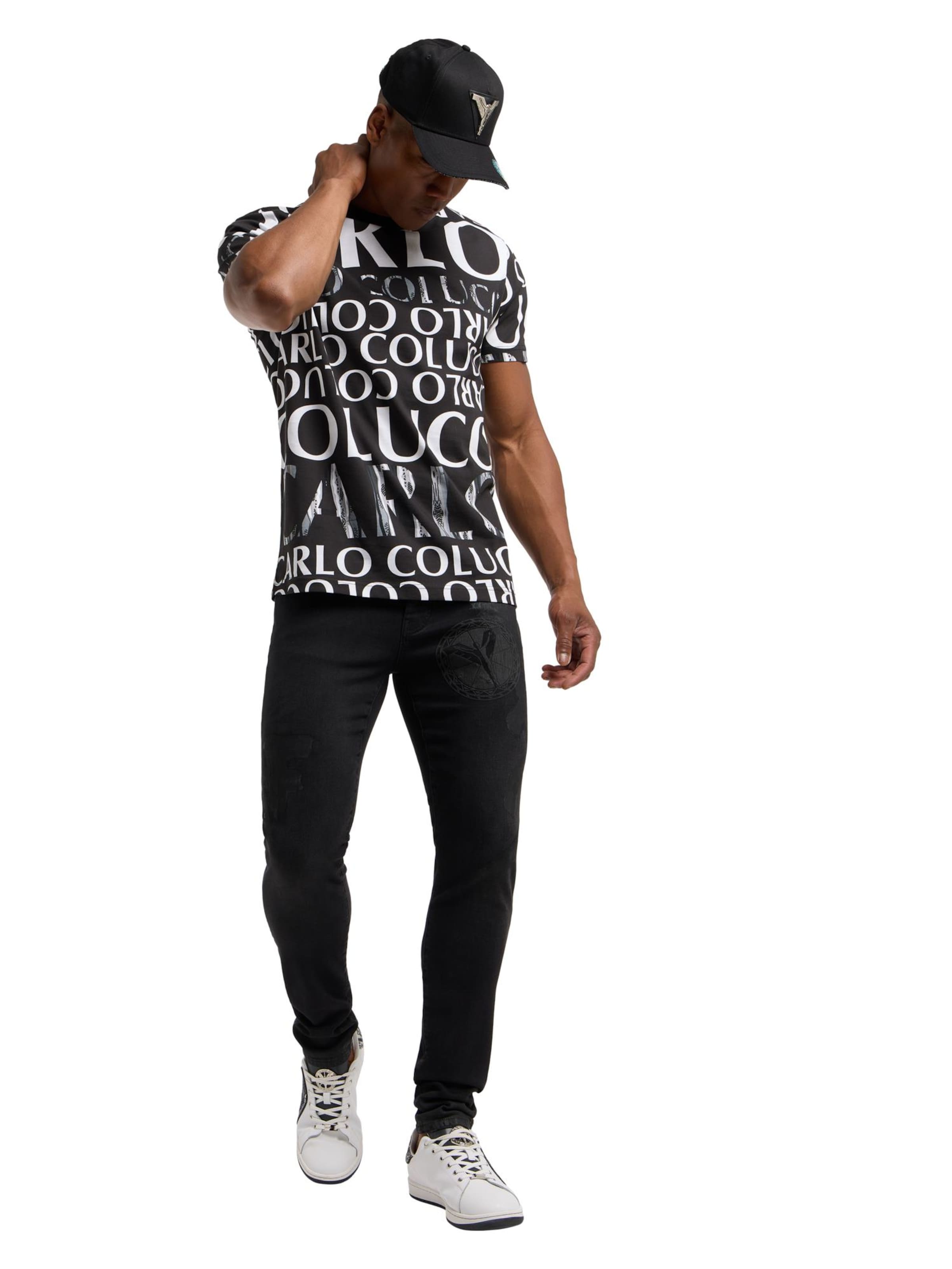 Carlo Colucci Shirt 'Dindo' in Black