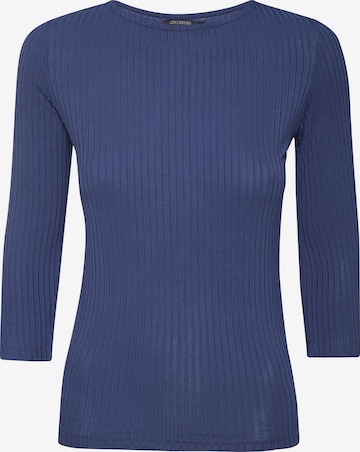 Maglietta di GREENBOMB in blu: frontale