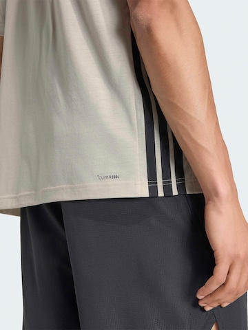 ADIDAS SPORTSWEAR Funkční tričko 'WE' – hnědá