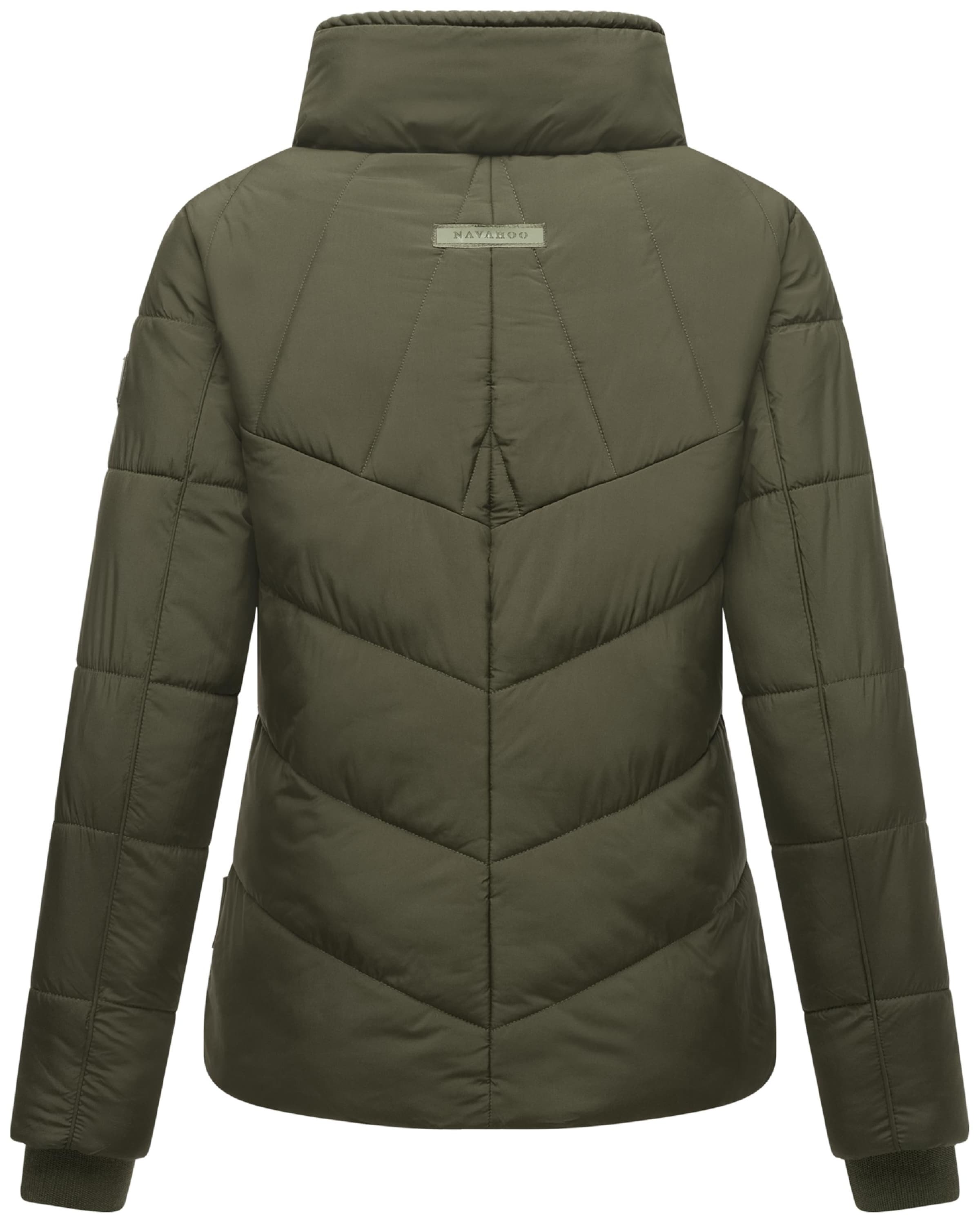 NAVAHOO Φθινοπωρινό και ανοιξιάτικο μπουφάν 'Liebesfee 14' σε πράσινο