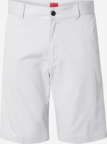 HUGOregular Chino hlače 'Darik241' - siva boja: prednji dio