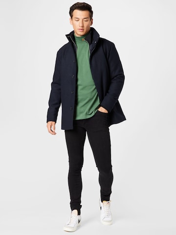 Manteau mi-saison 'Dunham' JACK & JONES en bleu