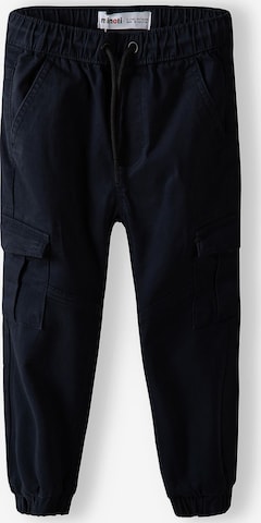 MINOTI Tapered Trousers in Black: front