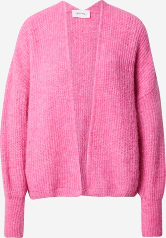 AMERICAN VINTAGE Knit Cardigan 'East' in Pink: front