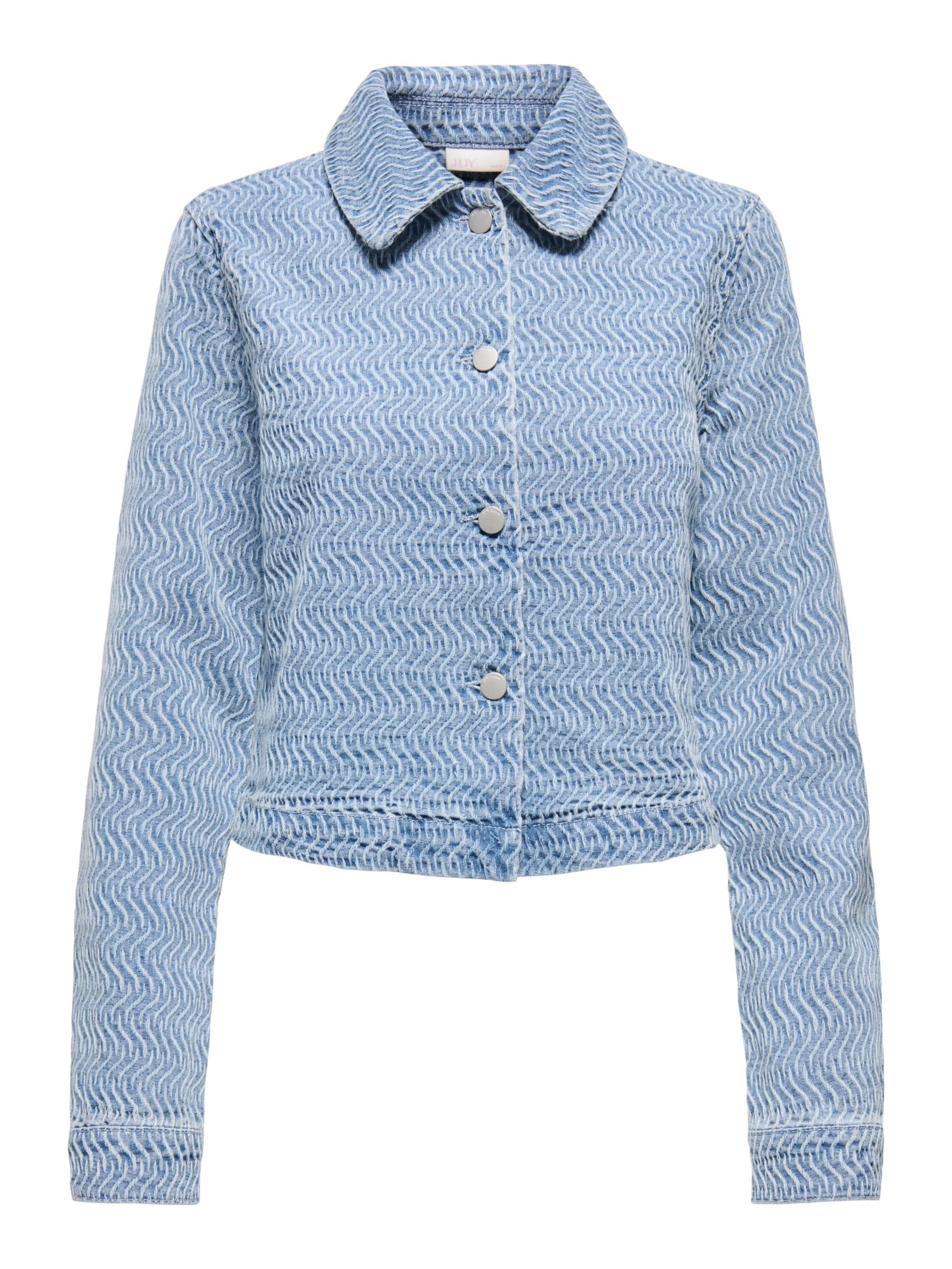 JDY Veste mi-saison 'JDYNico' en bleu denim, Vue avec produit