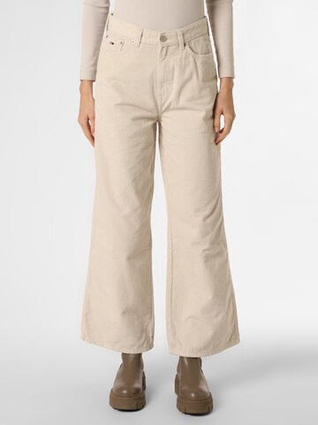 Tommy Jeans Wide Leg Hose 'Claire' in Beige: predná strana