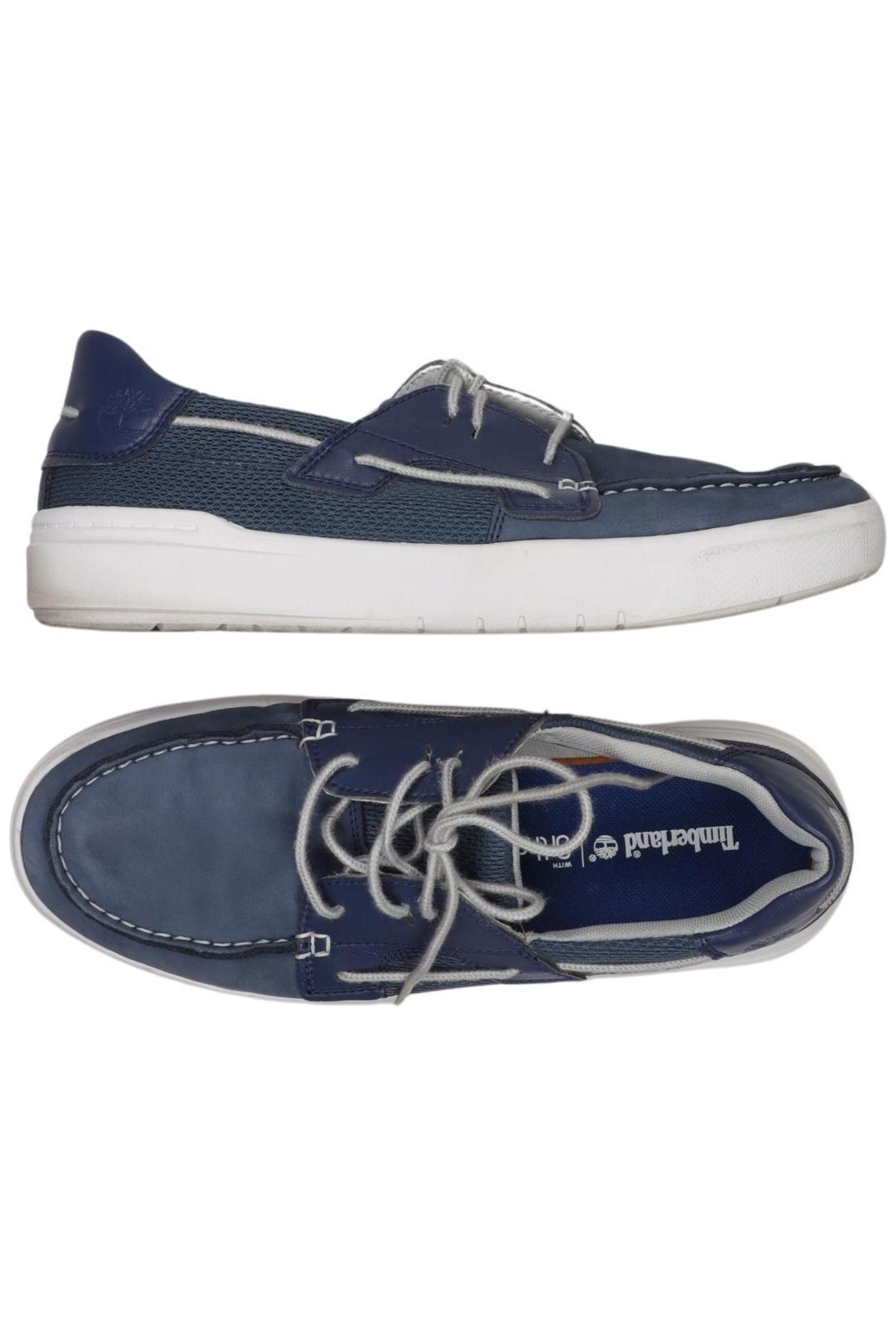 TIMBERLAND Flats & Loafers in 40 in Blue: front