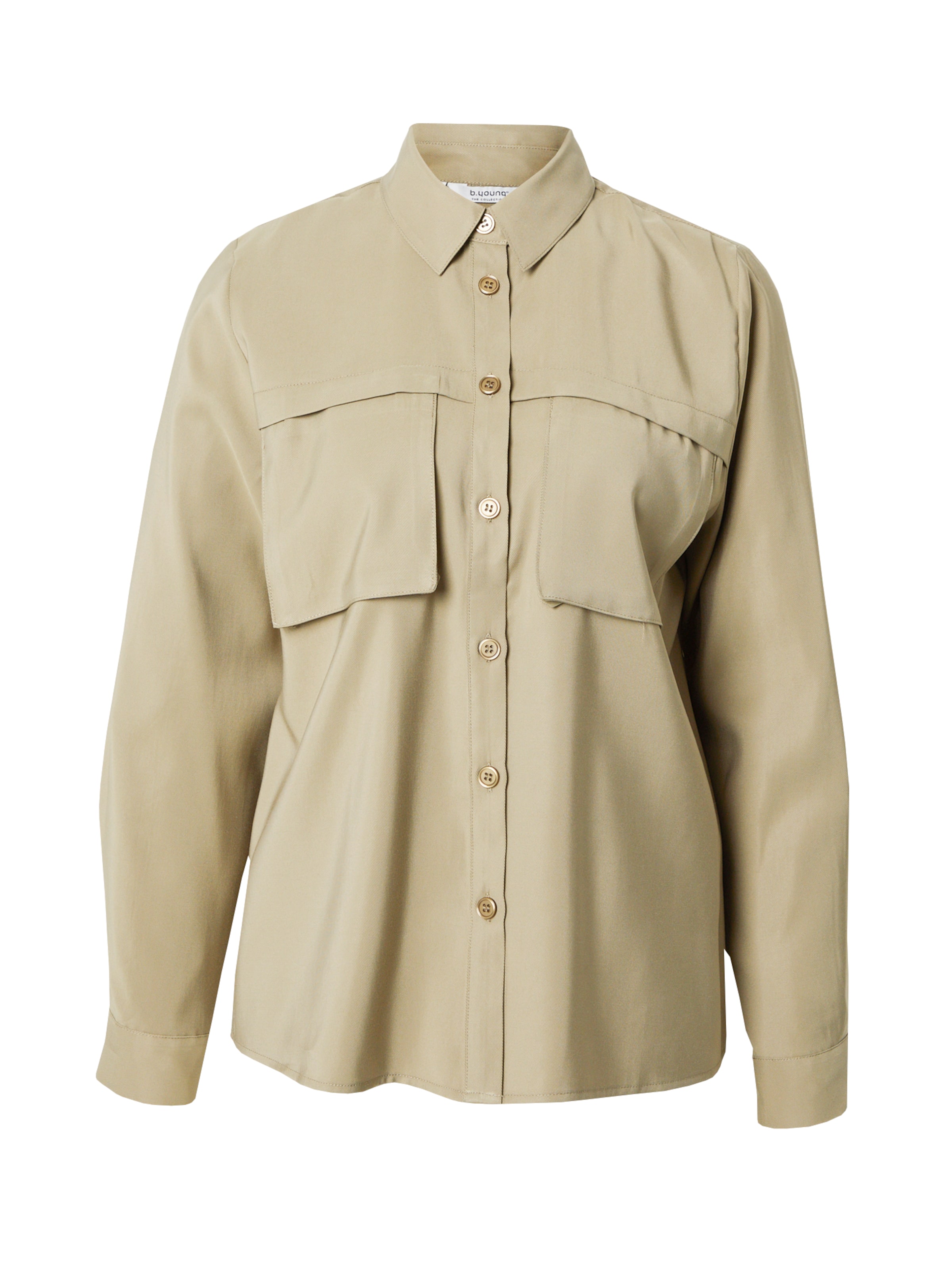 b.young Blouse 'ISABELLA' in Beige: front