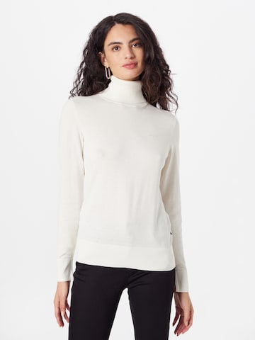 BOSS Orange - Pullover 'Fiddinan' em branco: frente